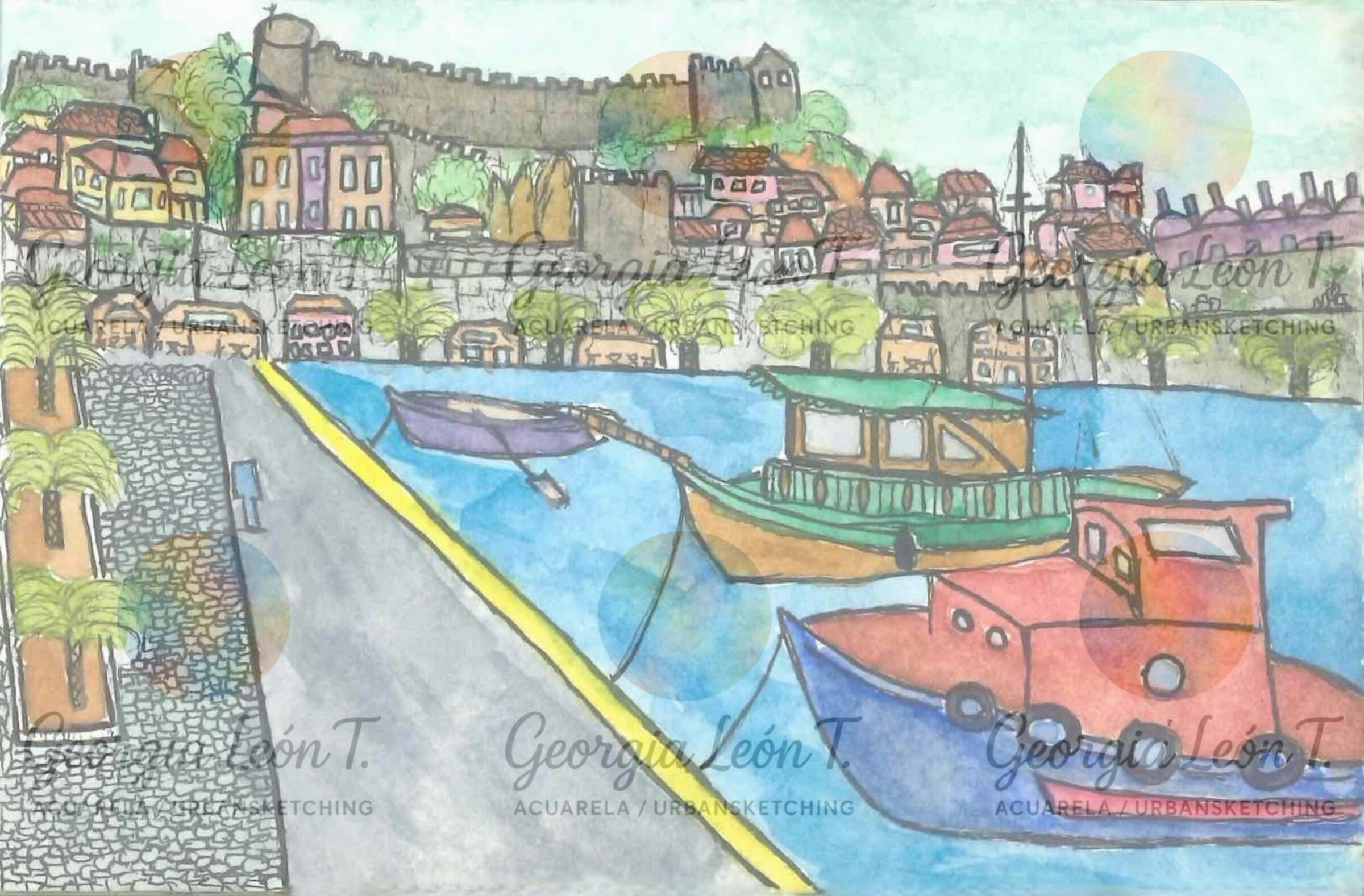 Susurros del Egeo en Kavala, Grecia © Georgia León T.