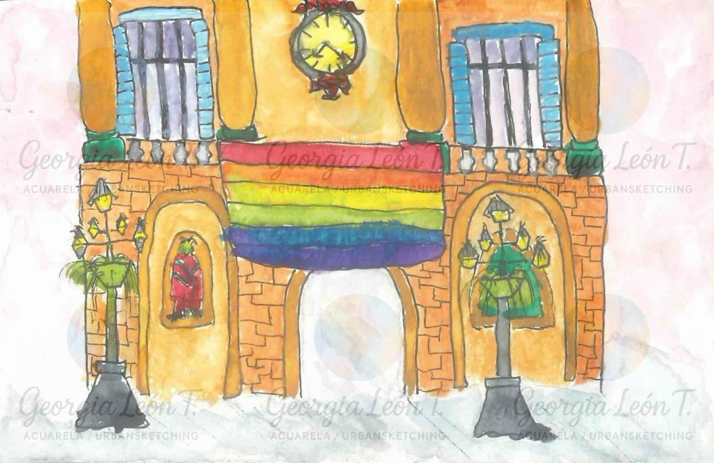 Orgullo en el corazón de Barcelona © Georgia León T.